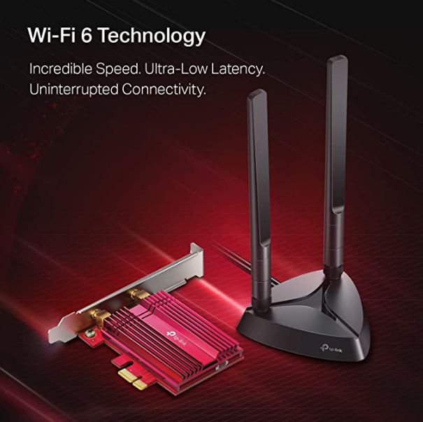 TP-Link WiFi 6 AX3000 PCIe WiFi Card